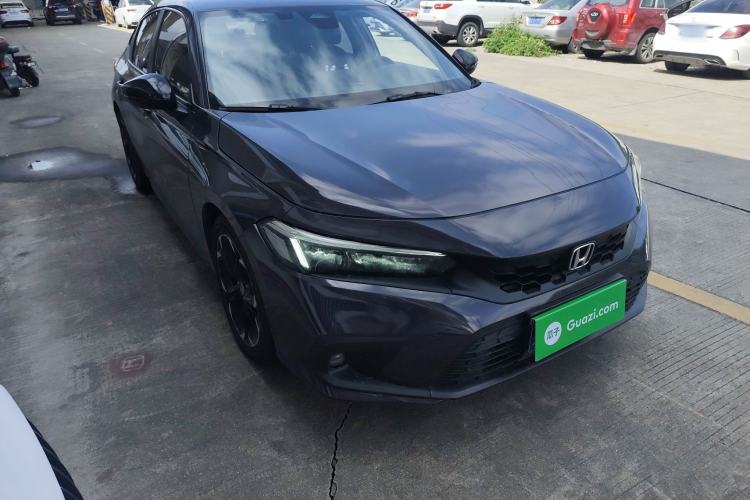 Used Honda Civic 2023 HATCHBACK 240TURBO CVT Extreme Edition Front Right 45 Deg