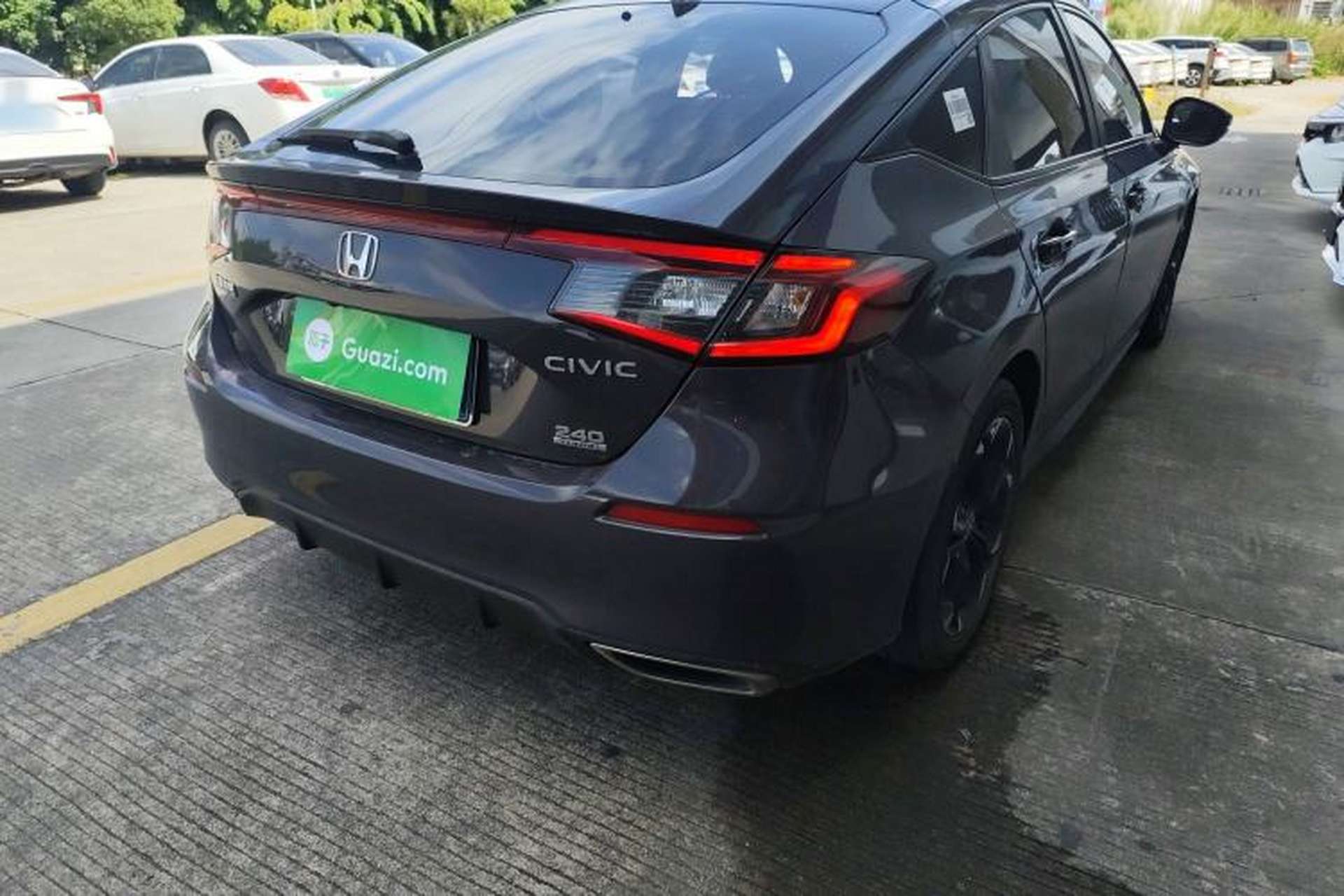 Used Honda Civic 2023 HATCHBACK 240TURBO CVT Extreme Edition Rear Right 45 Deg