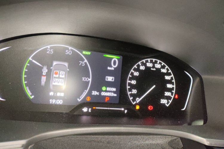 Used Honda Civic 2023 2.0L eHEV Pioneer Edition Odometer Close Up