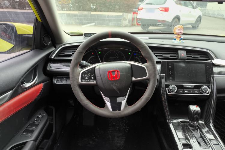 Used Honda Civic 2019 220TURBO CVT Dynamic Edition China V Emission Standard Steering Wheel