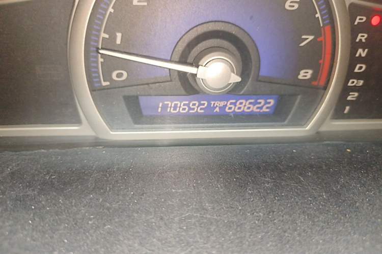 Used Honda Civic 2006 1.8L Automatic Classic Edition Odometer Close Up
