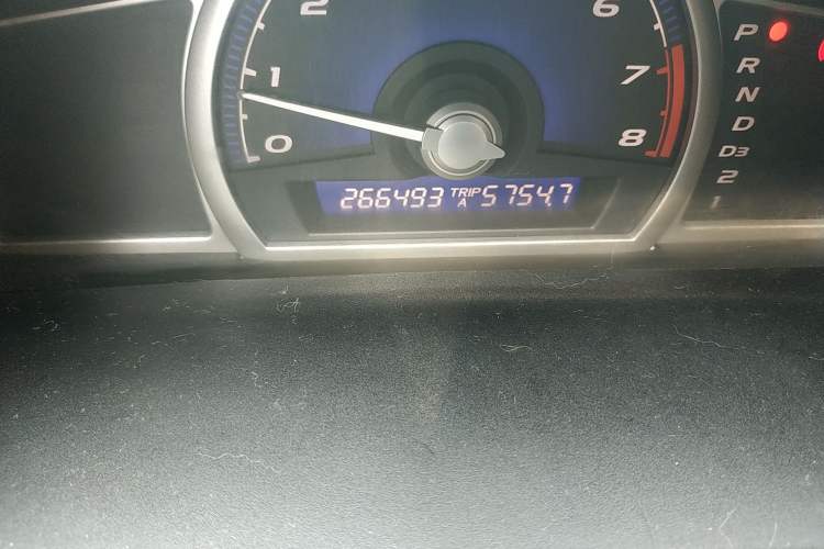 Used Honda Civic 2006 1.8L Automatic Classic Edition Odometer Close Up