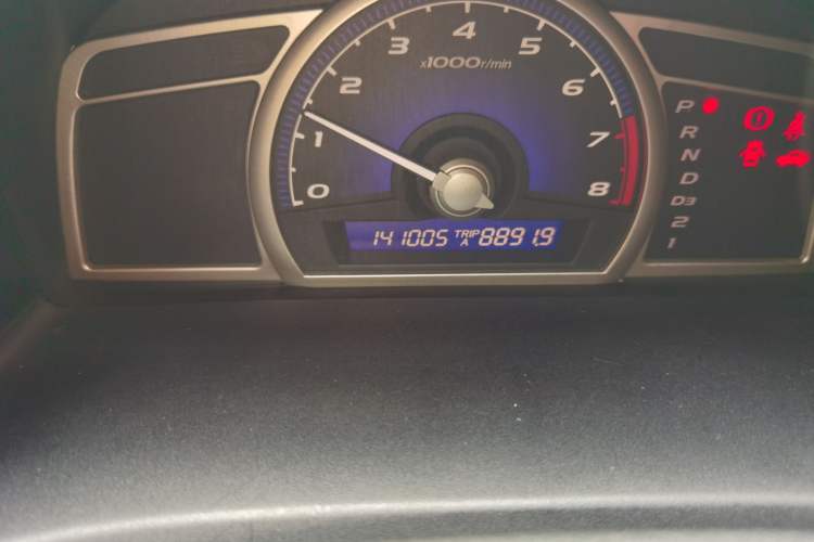 Used Honda Civic 2006 1.8L Automatic Classic Edition Odometer Close Up