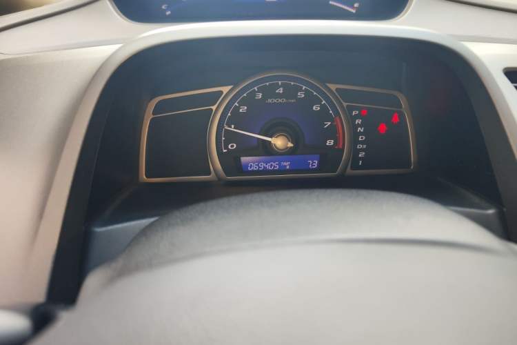 Used Honda Civic 2006 1.8L Automatic Classic Edition Odometer Close Up