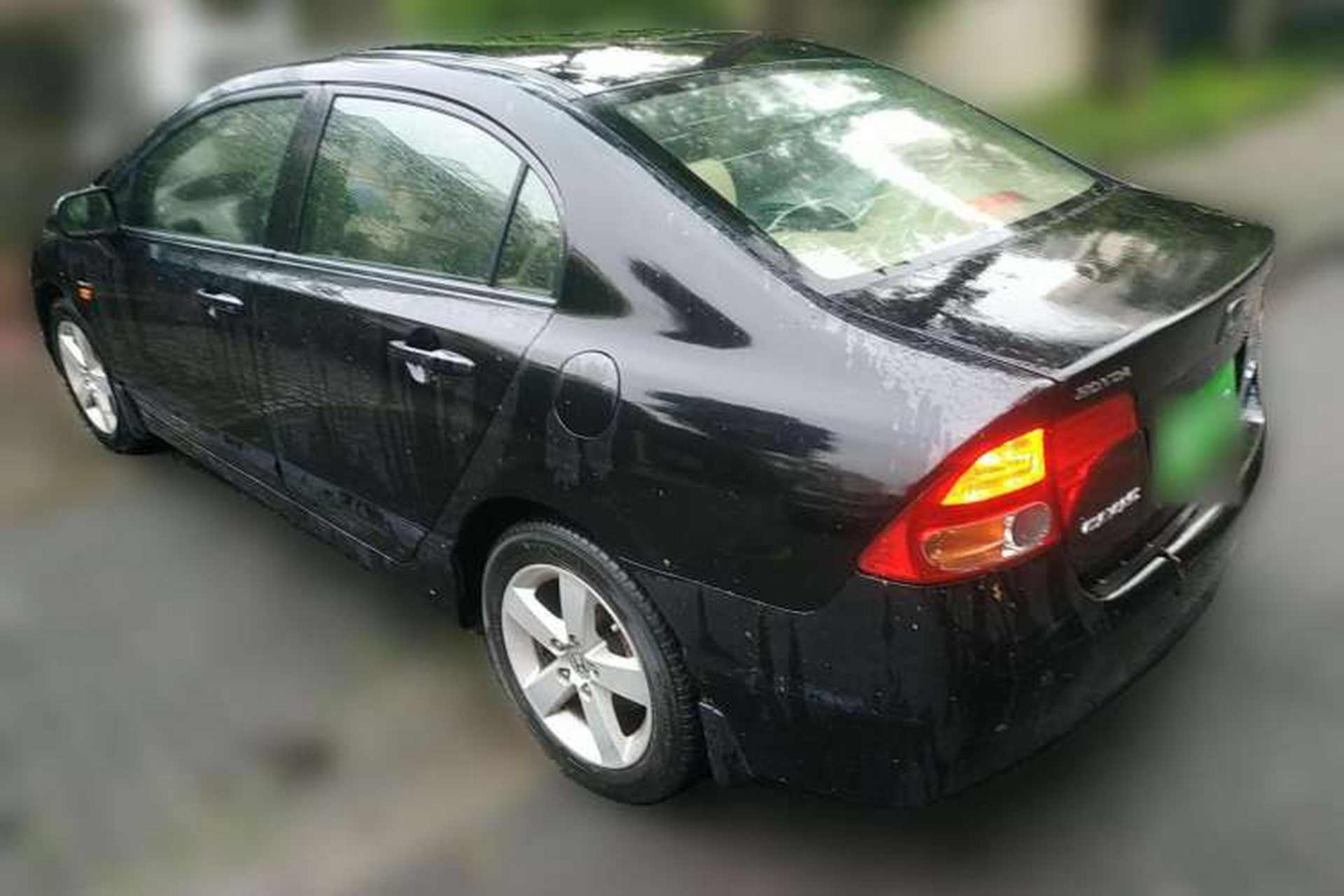 Used Honda Civic 2008 1.8L Automatic Commemorative Classic Edition Rear Left 45 Deg