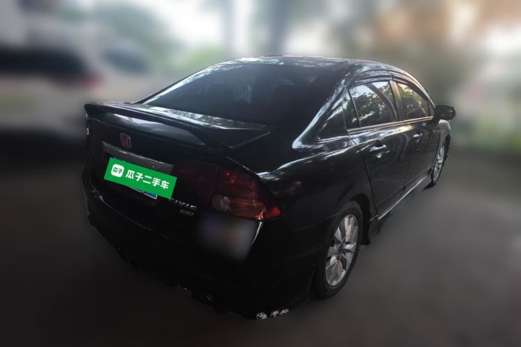 Used Honda Civic 2008 1.8L Automatic Commemorative Classic Edition Rear Right 45 Deg