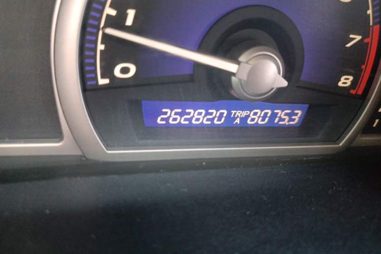 Used Honda Civic 2008 1.8L Automatic Commemorative Classic Edition Odometer Close Up