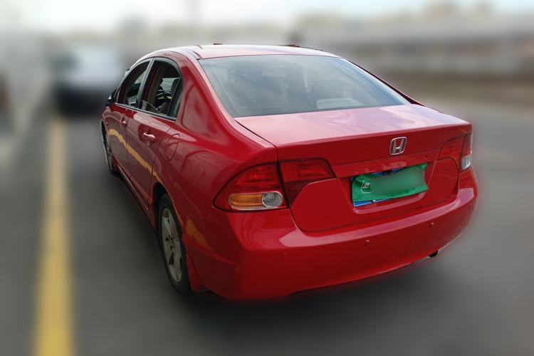 Used Honda Civic 2008 1.8L Automatic Commemorative Classic Edition Rear Left 45 Deg