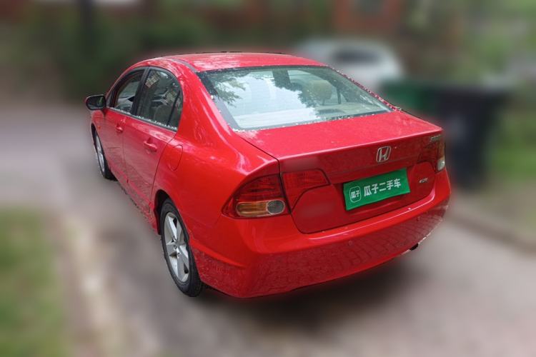 Used Honda Civic 2008 1.8L Automatic Commemorative Classic Edition Rear Left 45 Deg