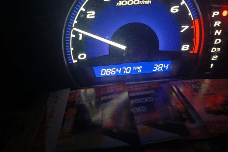 Used Honda Civic 2008 1.8L Automatic Commemorative Classic Edition Odometer Close Up