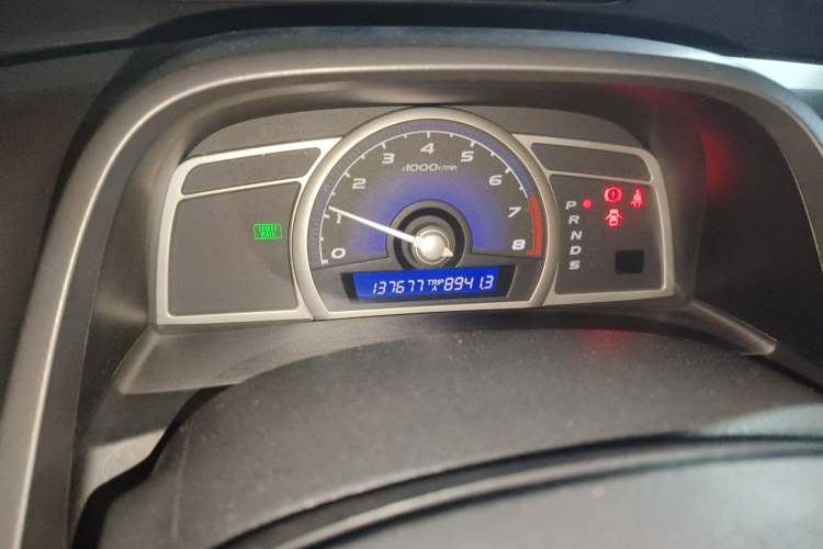 Used Honda Civic 2008 1.8L Automatic Commemorative Classic Edition Odometer Close Up