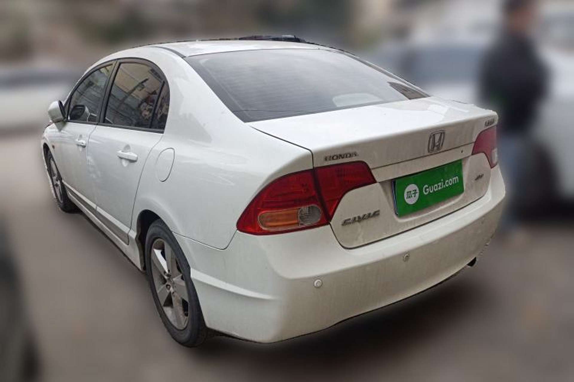 Used Honda Civic 2008 1.8L Automatic Commemorative Classic Edition Rear Left 45 Deg