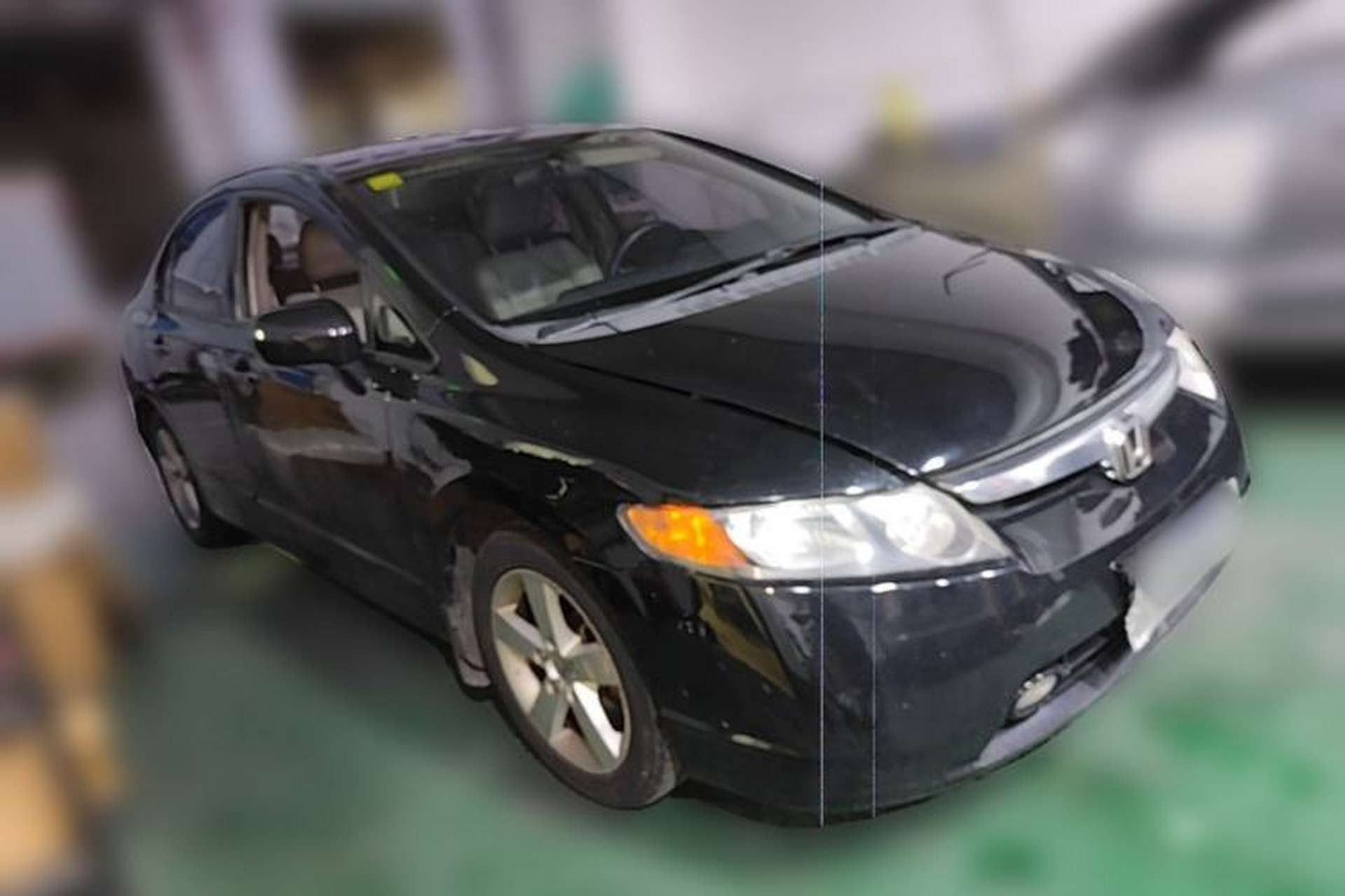 Used Honda Civic 2009 1.8L automatic comfort version Front Right 45 Deg