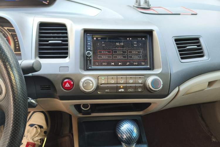 Used Honda Civic 2009 1.8L automatic comfort version Audio And AC Panel