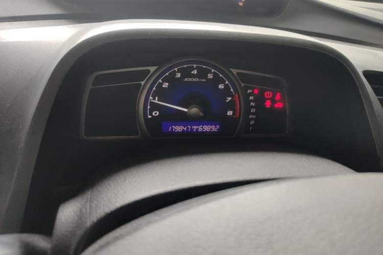 Used Honda Civic 2009 1.8L Automatic Classic Edition Odometer Close Up