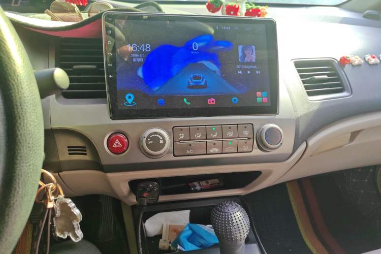 Used Honda Civic 2009 1.8L automatic comfort version Audio And AC Panel