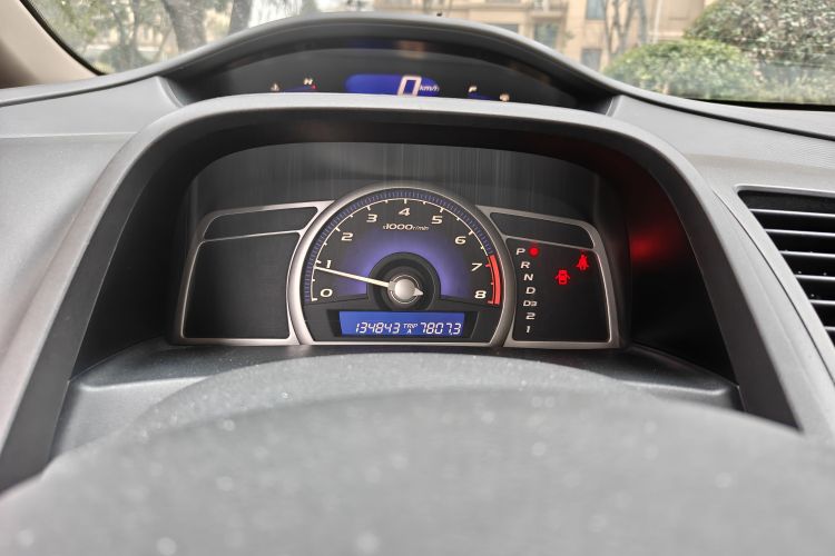 Used Honda Civic 2009 1.8L Automatic Classic Edition Odometer Close Up