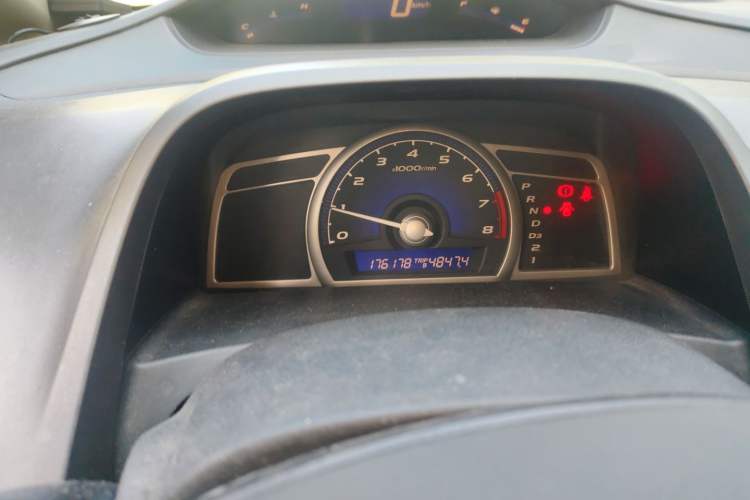 Used Honda Civic 2009 1.8L Automatic Classic Edition Odometer Close Up