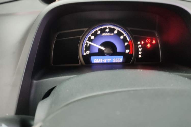 Used Honda Civic 2009 1.8L automatic comfort version Odometer Close Up