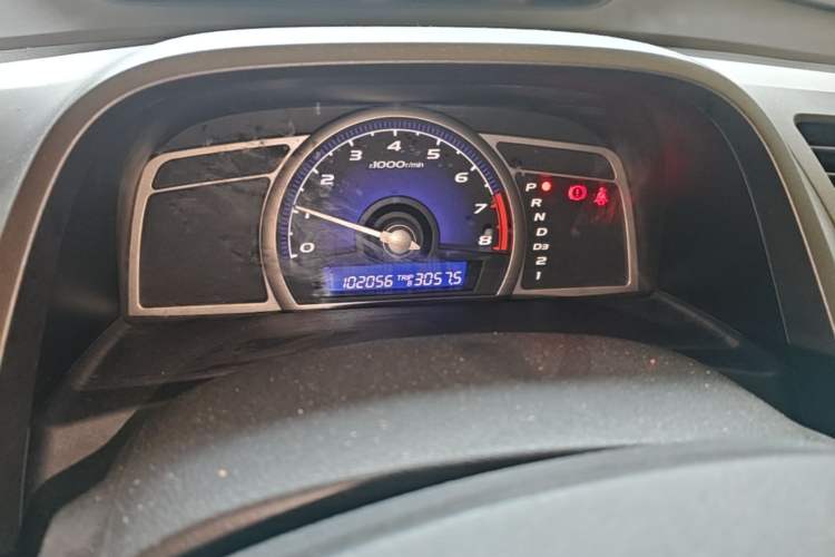 Used Honda Civic 2009 1.8L Automatic Classic Edition Odometer Close Up