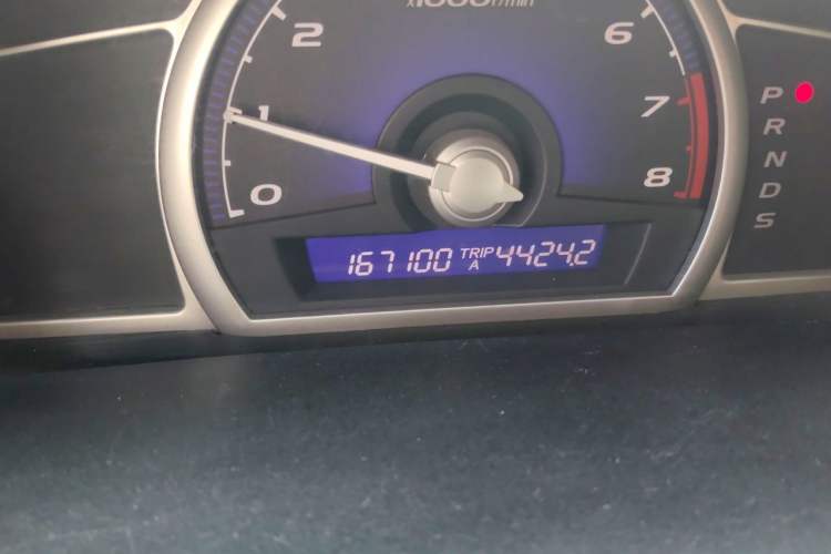 Used Honda Civic 2009 1.8L Automatic Classic Edition Odometer Close Up