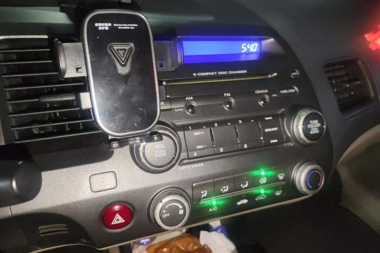 Used Honda Civic 2009 1.8L automatic comfort version Audio And AC Panel