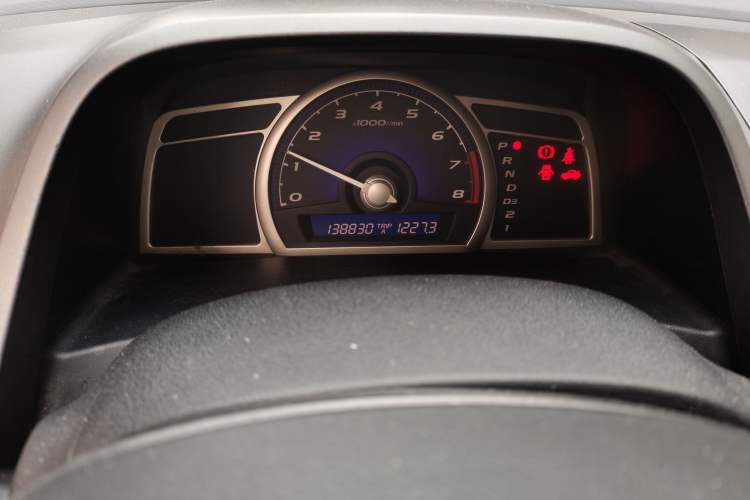 Used Honda Civic 2009 1.8L Automatic Classic Edition Odometer Close Up