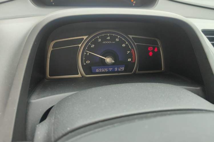 Used Honda Civic 2009 1.8L Manual Classic Edition Odometer Close Up