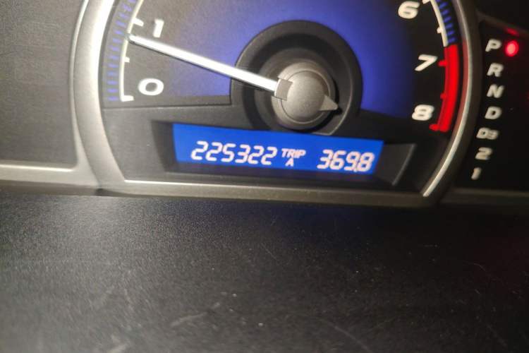 Used Honda Civic 2009 1.8L Automatic Classic Edition Odometer Close Up