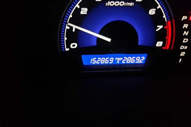Used Honda Civic 2009 1.8L Automatic Classic Edition Odometer Close Up