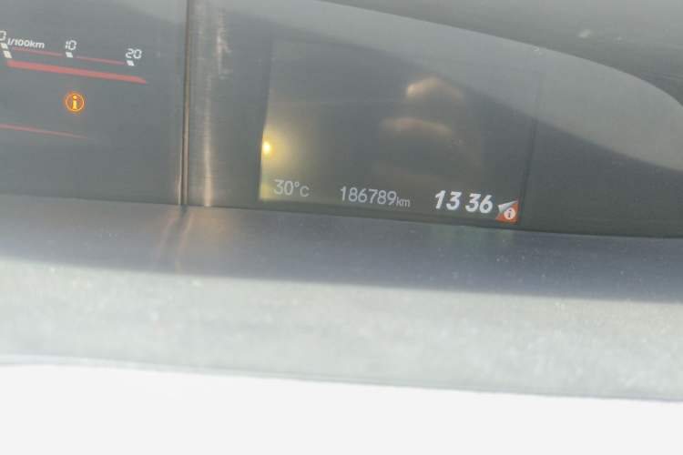Used Honda Civic 2012 2.0L Automatic TYPE-S Odometer Close Up