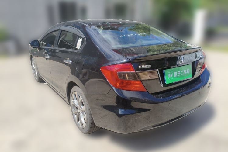 Used Honda Civic 2012 2.0L Automatic TYPE-S Rear Left 45 Deg
