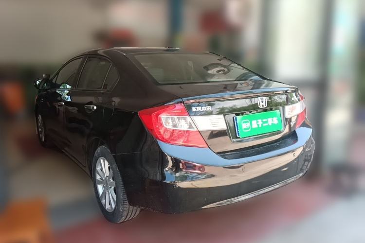 Used Honda Civic 2012 1.8L automatic luxury edition Rear Left 45 Deg