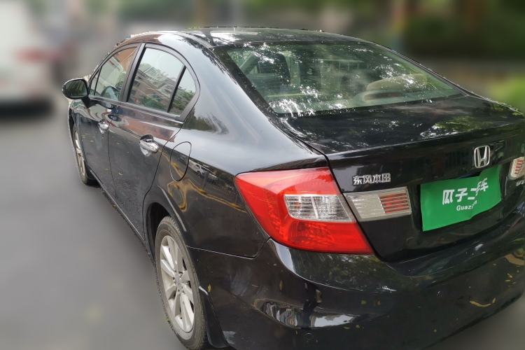 Used Honda Civic 2012 1.8L automatic luxury edition Rear Left 45 Deg