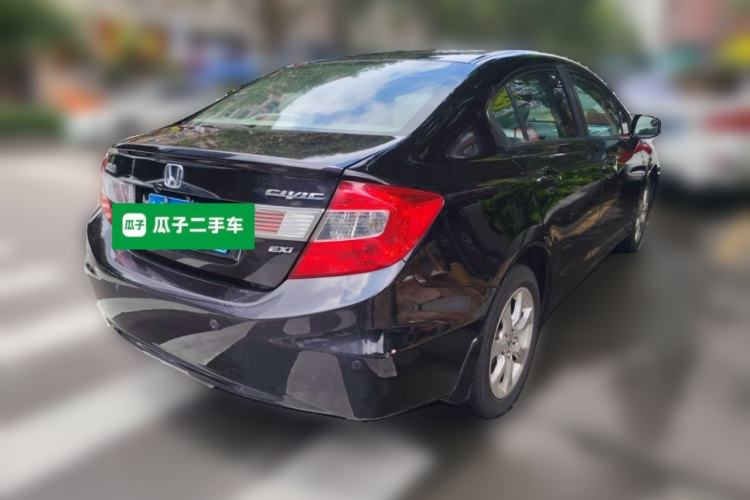 Used Honda Civic 2012 1.8L automatic comfort version Rear Right 45 Deg