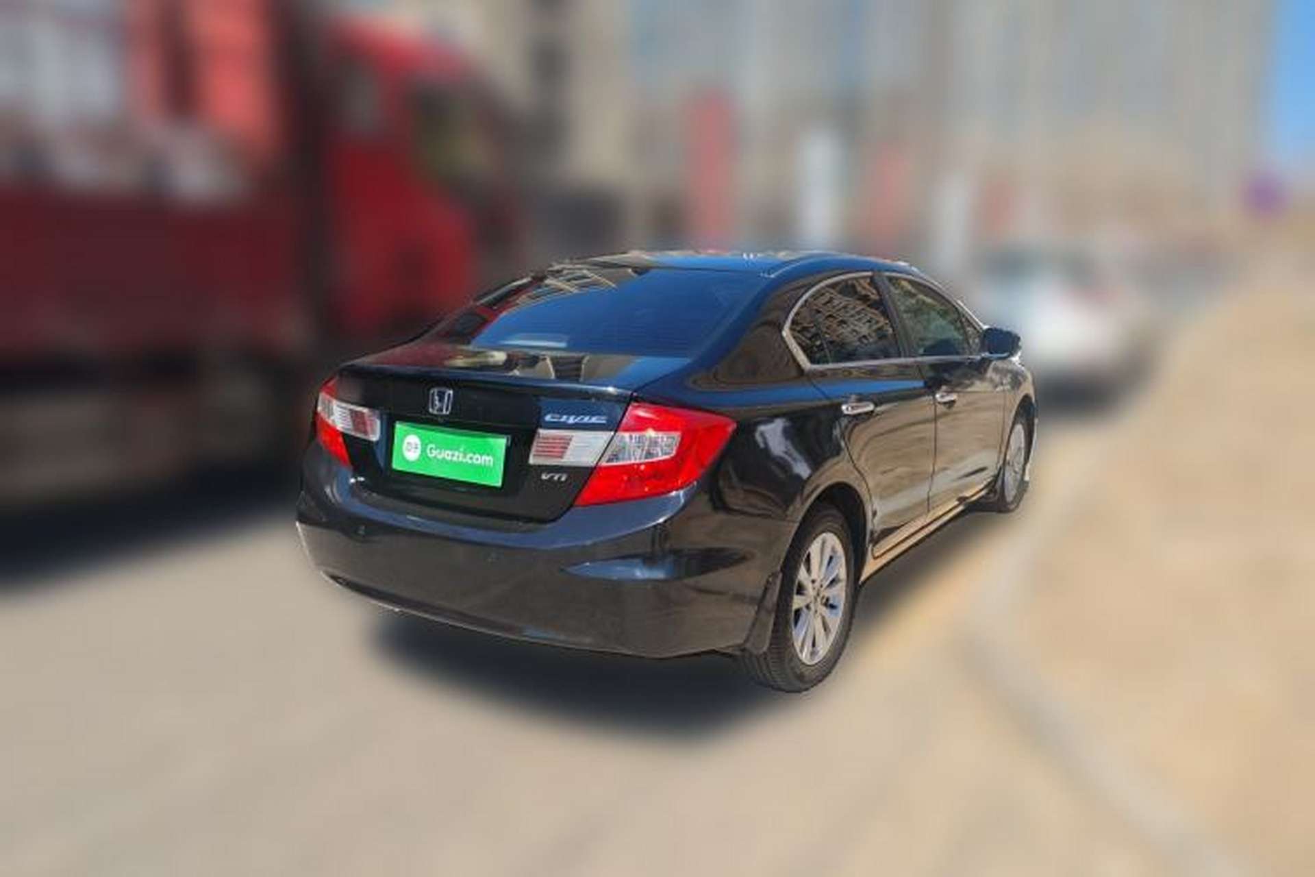 Used Honda Civic 2012 1.8L automatic luxury edition Rear Right 45 Deg
