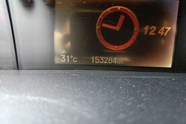 Used Honda Civic 2012 2.0L Automatic TYPE-S Odometer Close Up
