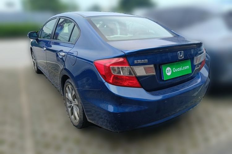 Used Honda Civic 2012 2.0L Automatic TYPE-S Rear Left 45 Deg