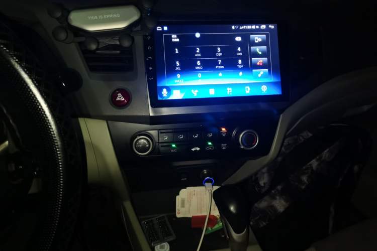 Used Honda Civic 2012 1.8L automatic comfort version Audio And AC Panel