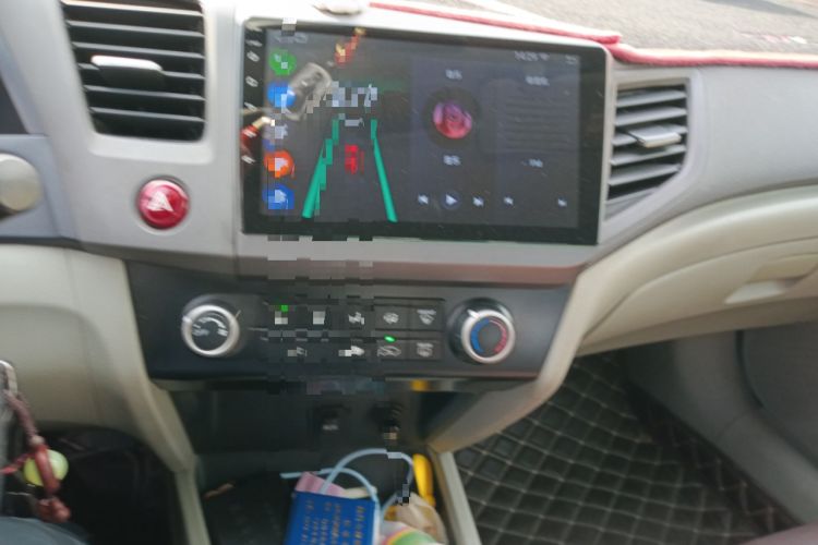 Used Honda Civic 2012 1.8L manual Comfort version Audio And AC Panel