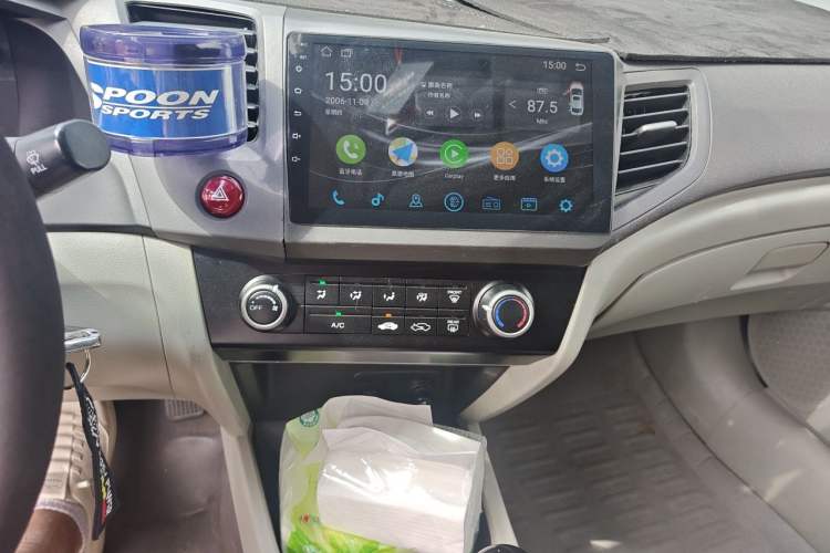 Used Honda Civic 2012 1.8L manual Comfort version Audio And AC Panel