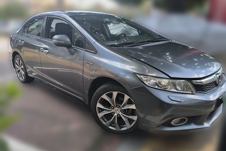 Used Honda Civic 2012 2.0L Automatic TYPE-S Front Right 45 Deg