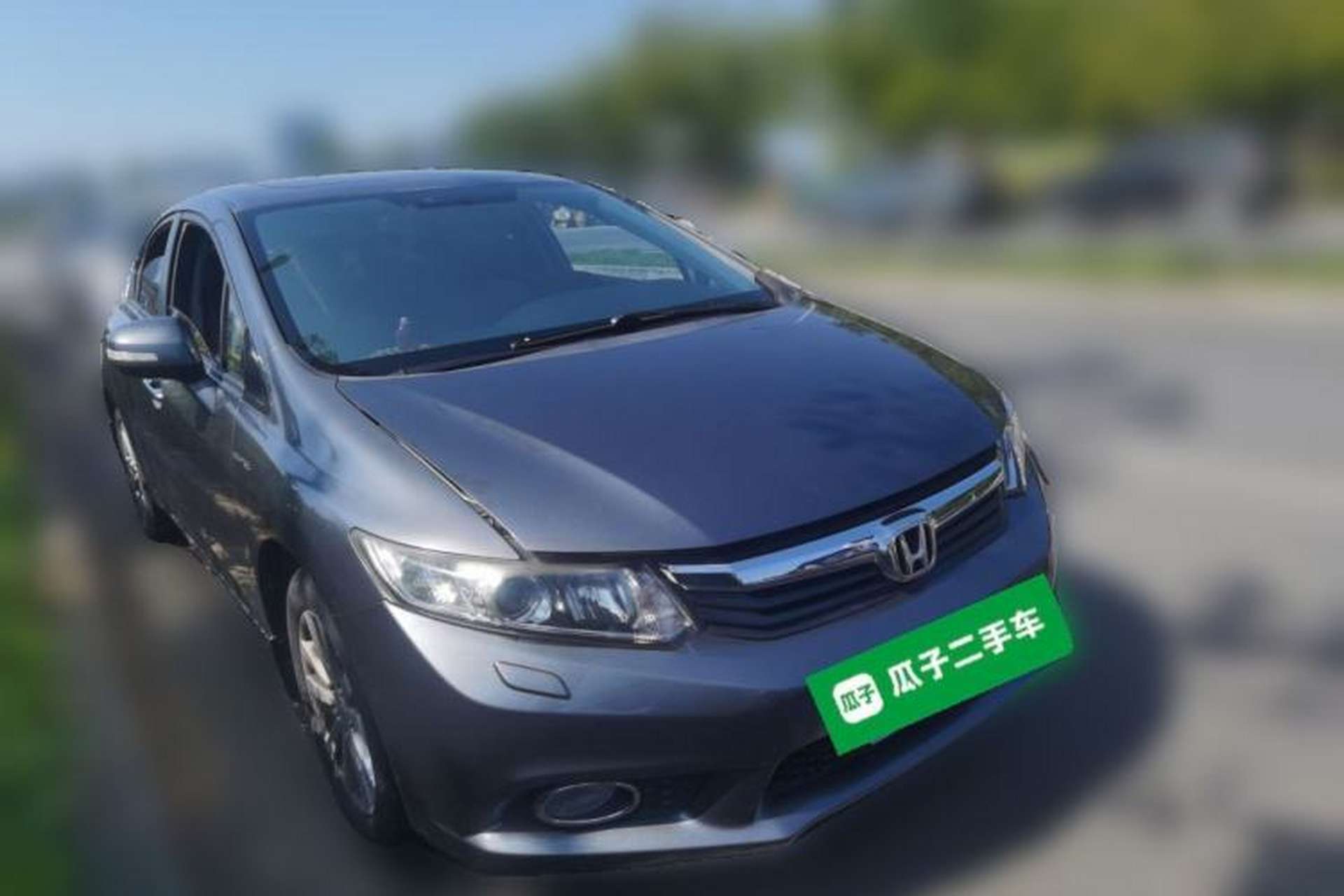 Used Honda Civic 2012 1.8L automatic luxury edition Front Right 45 Deg