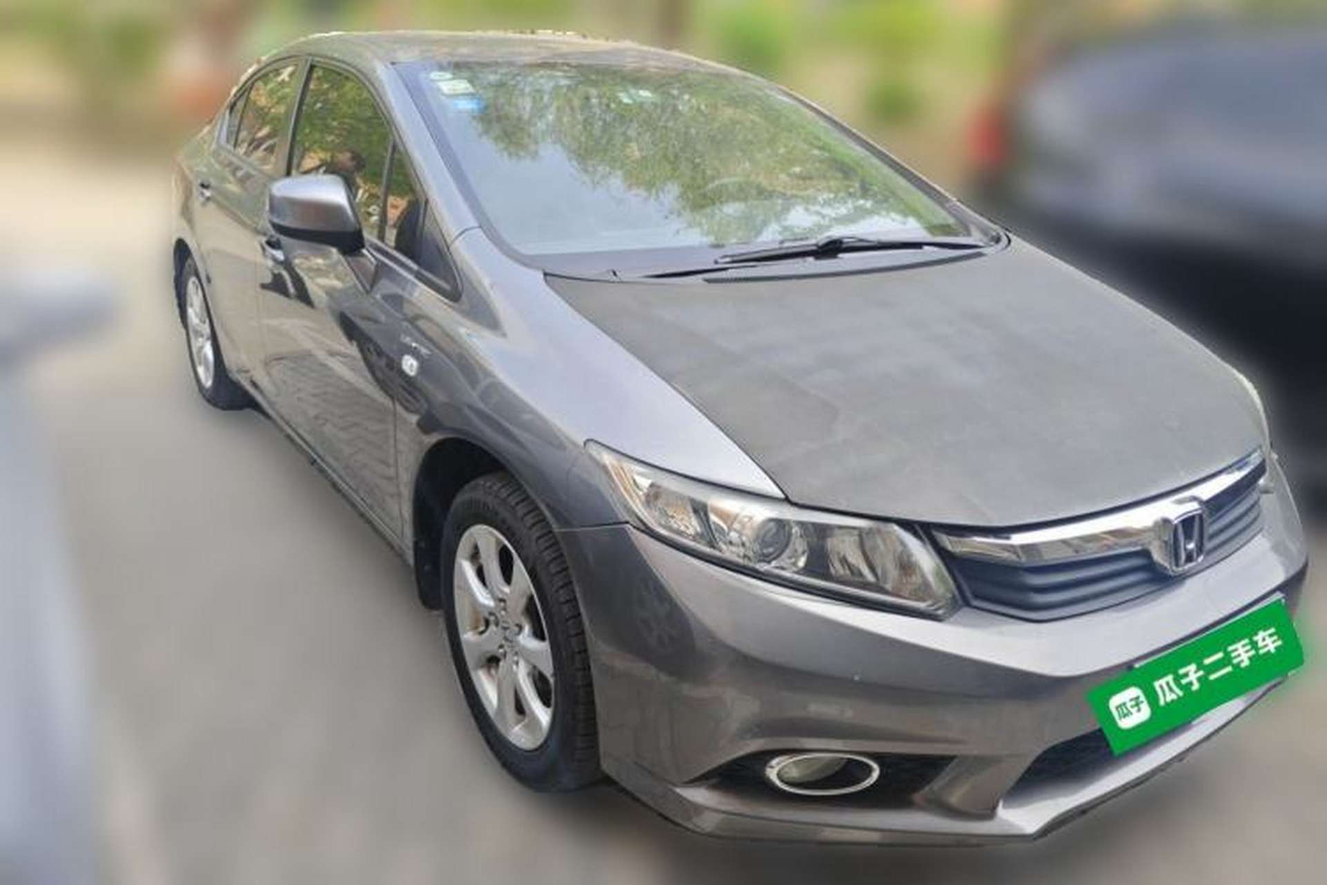 Used Honda Civic 2012 1.8L manual Comfort version Front Right 45 Deg