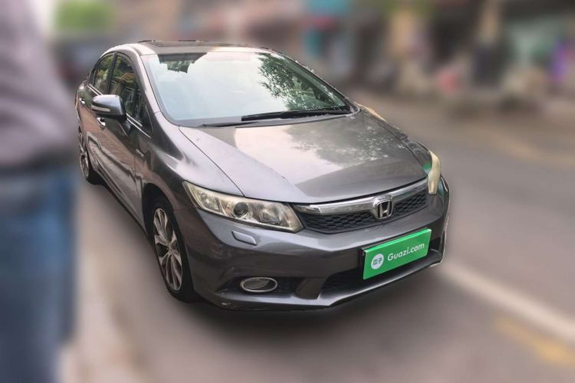 Used Honda Civic 2012 2.0L Automatic TYPE-S Front Right 45 Deg