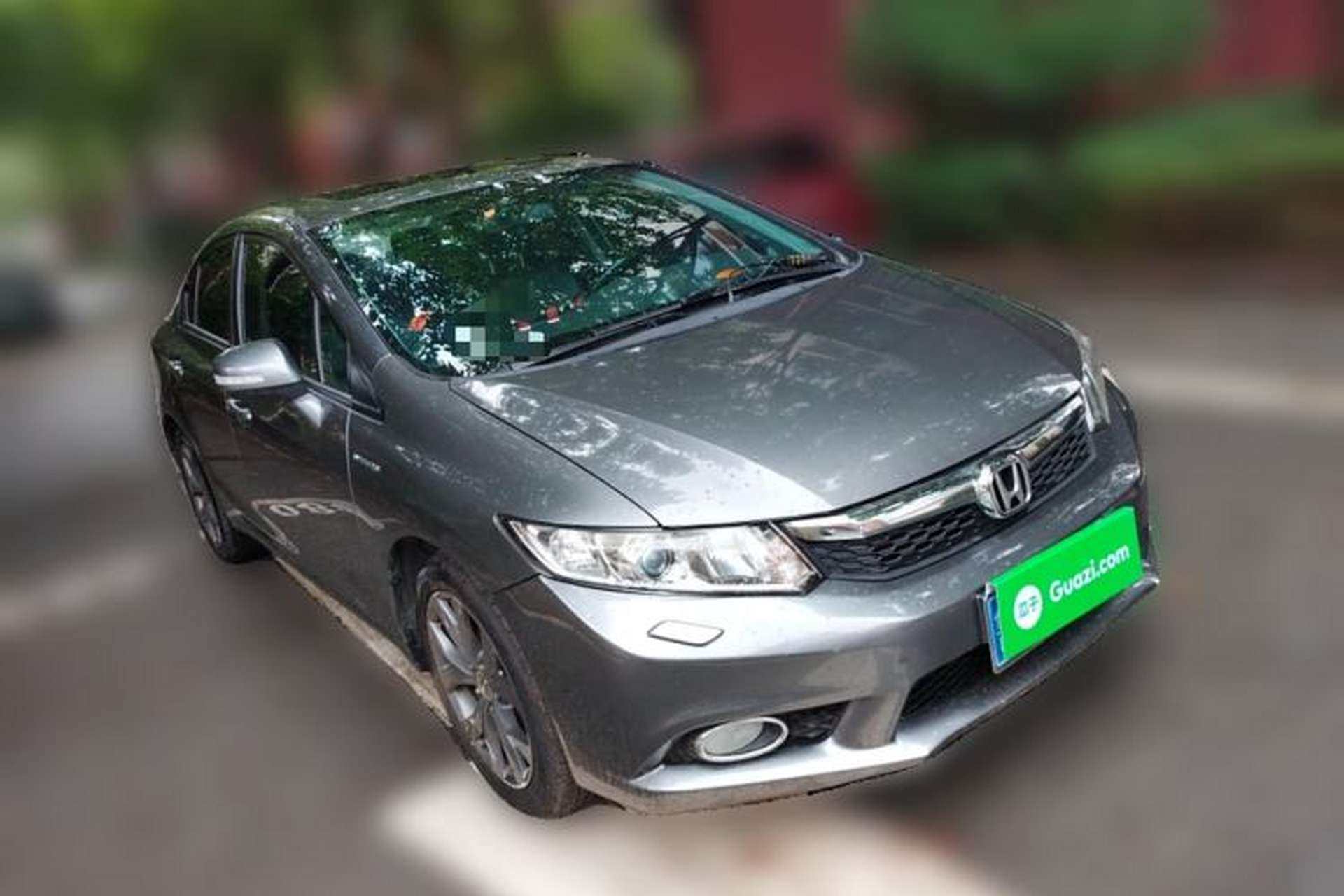 Used Honda Civic 2012 2.0L Automatic TYPE-S Front Right 45 Deg