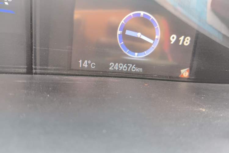 Used Honda Civic 2012 1.8L automatic luxury edition Odometer Close Up