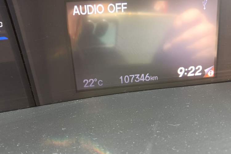 Used Honda Civic 2012 1.8L automatic comfort version Odometer Close Up