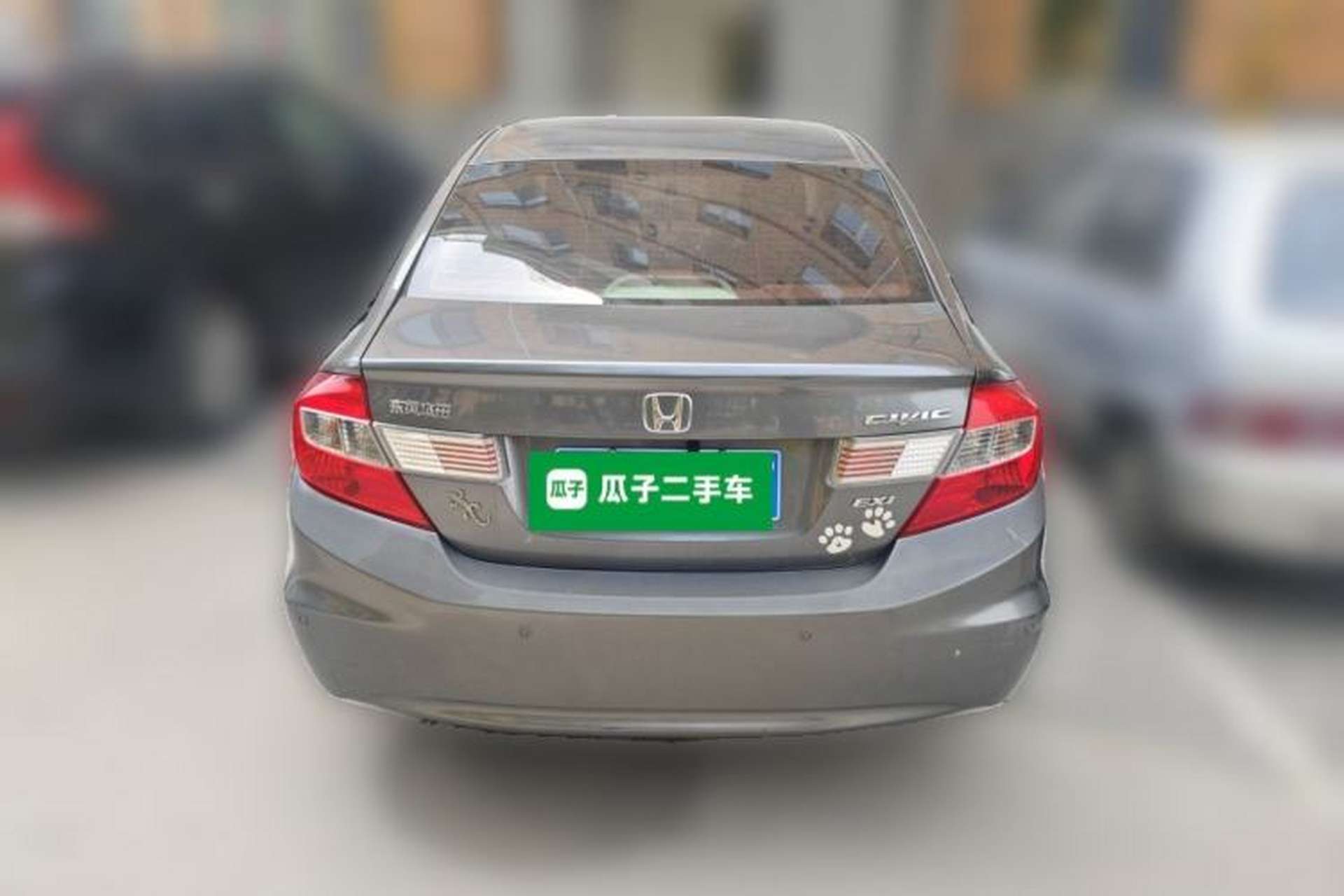 Used Honda Civic 2012 1.8L manual Comfort version Rear