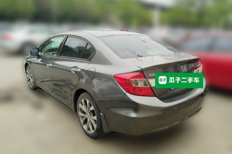 Used Honda Civic 2012 2.0L Automatic TYPE-S Rear Left 45 Deg